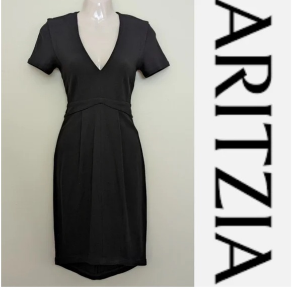 Aritzia babaton little black dress 0 - Picture 1 of 7